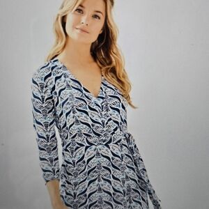 Lilly Pulitzer Karlie Wrap Romper M